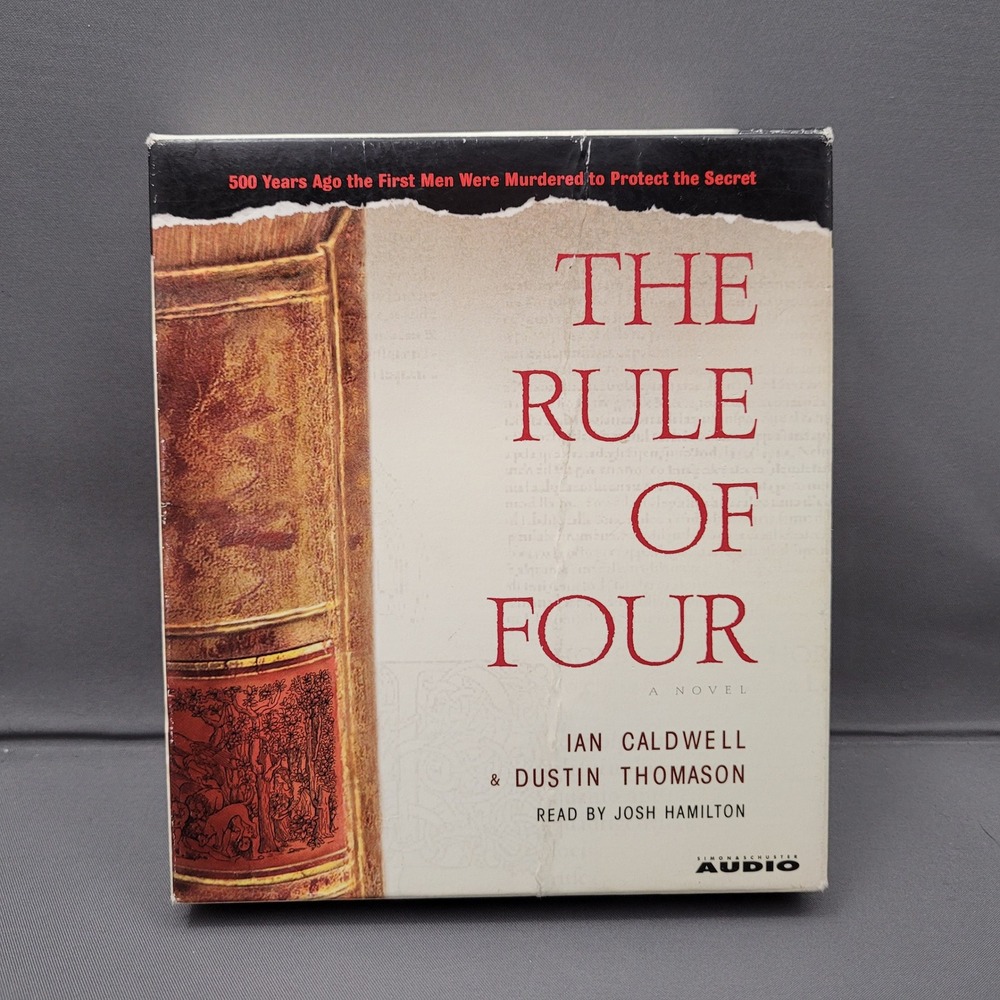 The Rule of Four (Audio CD, 2004) Ian Caldwell & Dustin Thomason